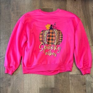 Pink Spooky Vibes Sweater